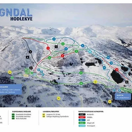 Daire - Panorama View - Skisenter Hodlekve