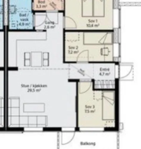 - Panorama View - Skisenter Hodlekve Appartement *