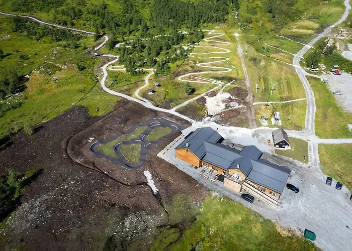 - Panorama View - Skisenter Hodlekve Согндал